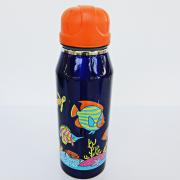 alfi Isolier-Trinkflasche isoBottle Happy Fish, blau 0,35 l艾飞深蓝色快乐鱼儿童卡通保温瓶